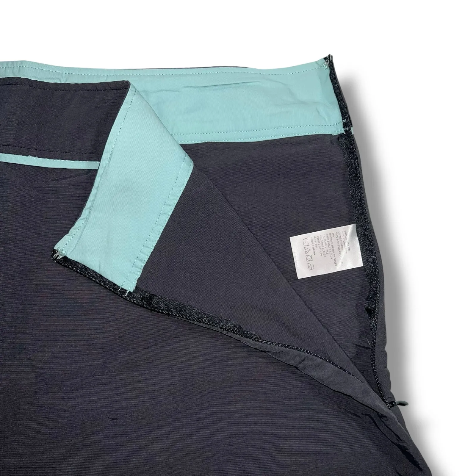 Kavu Womens Mini Skirt A Line Y2K Outdoor Athletic Navy Blue Teal Size 14 - Image 4