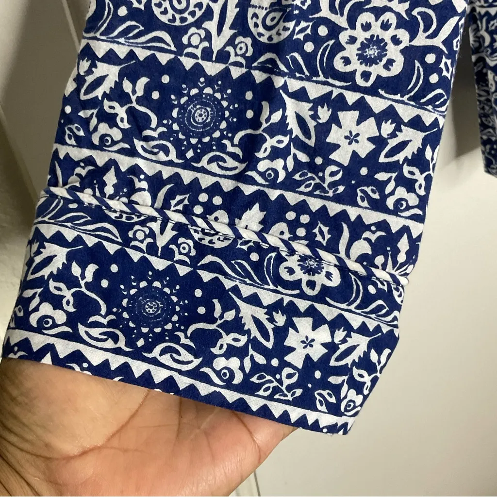 Roller Rabbit  Button Up Long Sleeve Top - Image 3