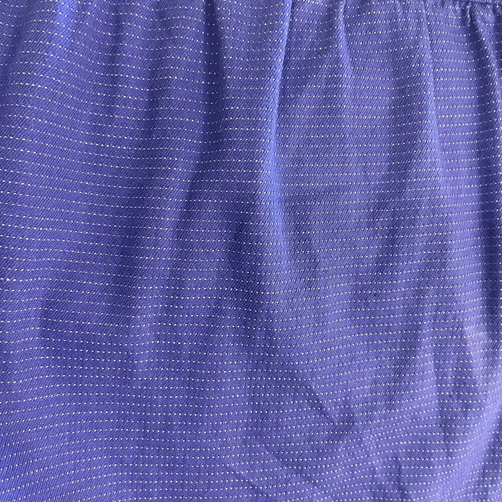 Volcom Blue & White Striped Double Breasted Collared Blazer size Medium - Image 15