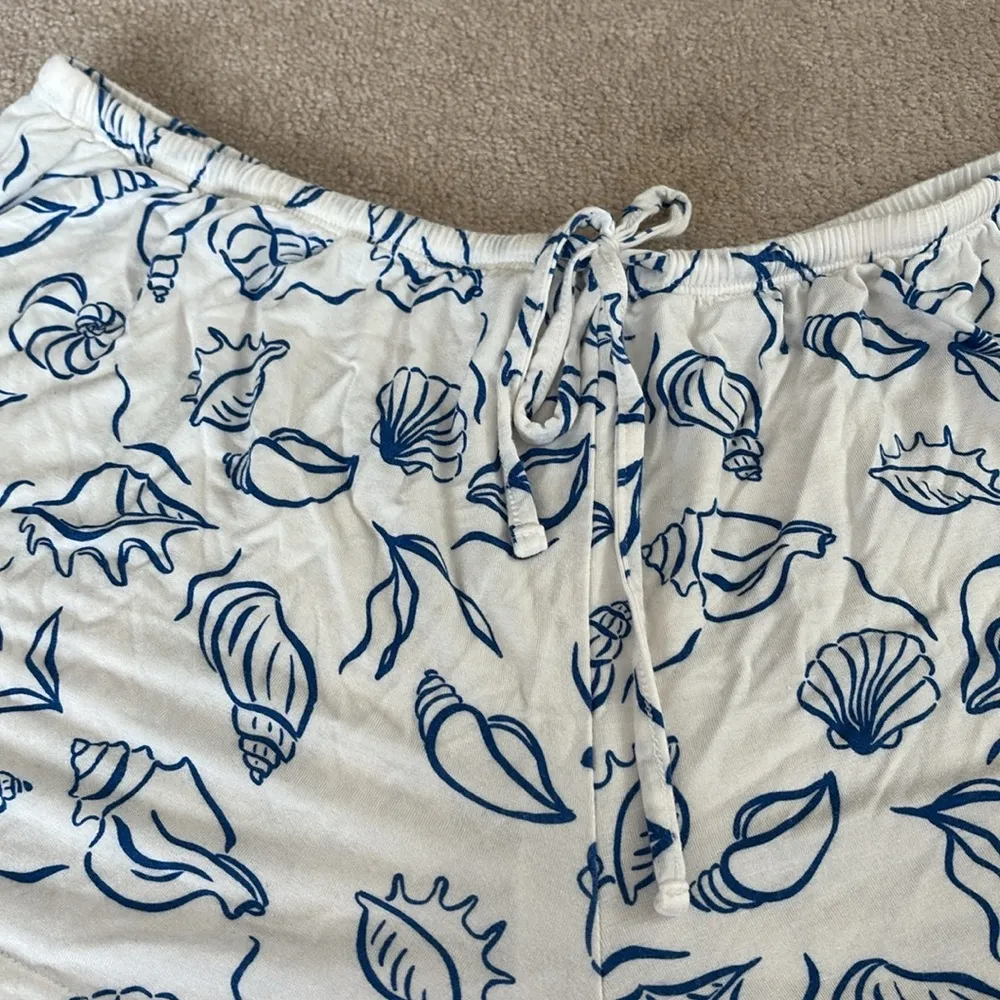 NWOT Auden Pajama Shorts Blue Size L - Image 5