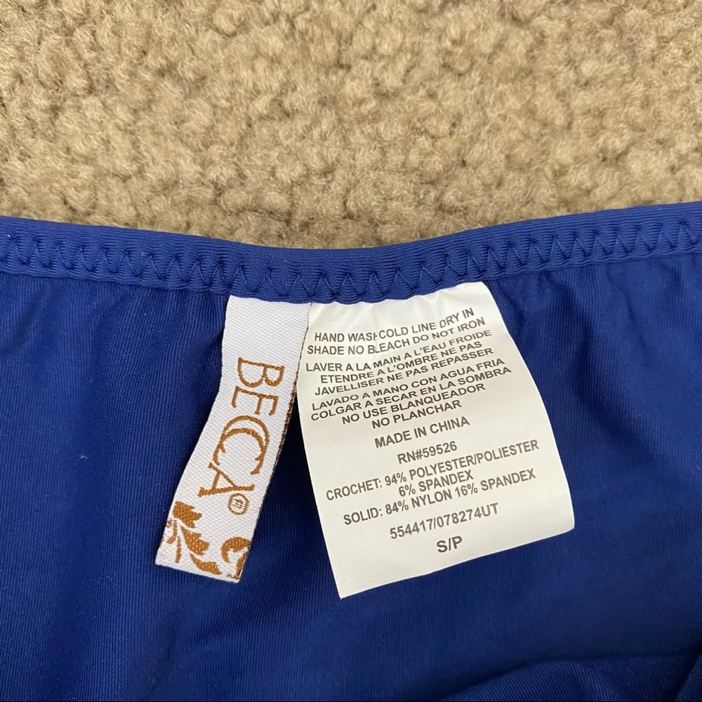 Becca Reveal Hipster Bikini Bottom Navy S - Image 5