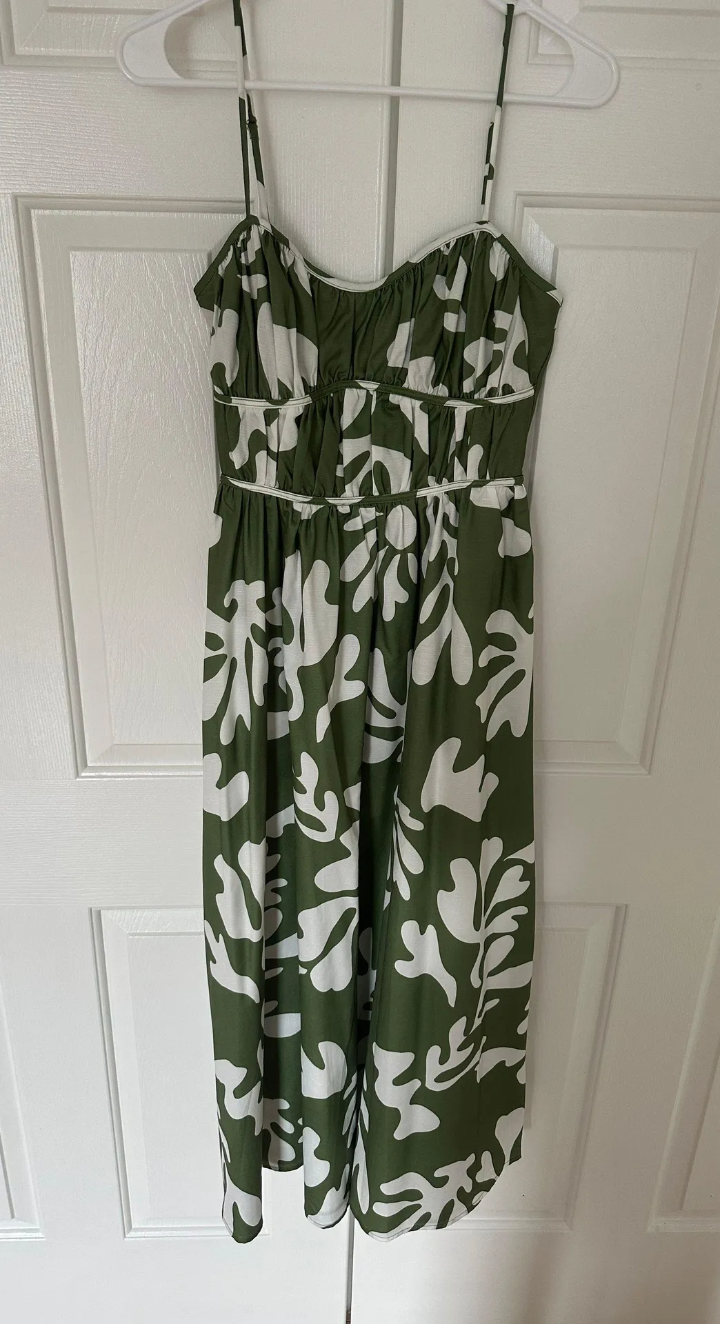 Green Floral Dress - Image 2