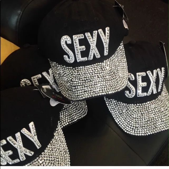 Hat sexy black bling base - Image 2