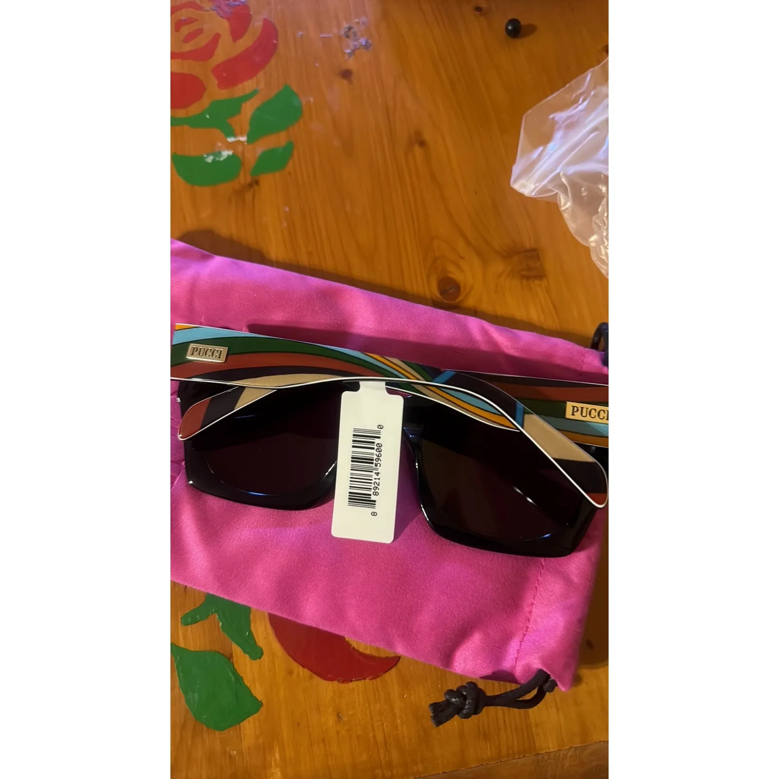 Emilio Pucci Pucci 52MM Square Sunglasses multicolored - Image 8