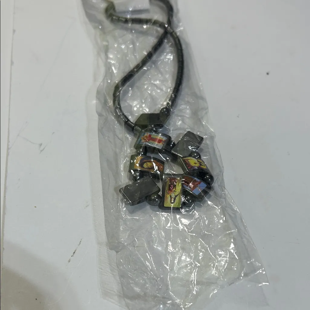 Fashion Jewelry Charcoal Beaded Necklace Black - Image 15