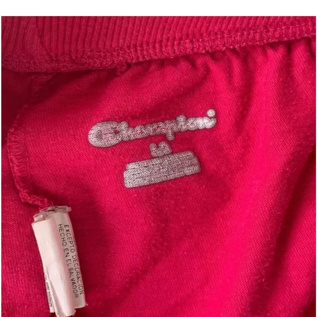 Champion Red Athletic Shorts for Active Comfort - Image 4