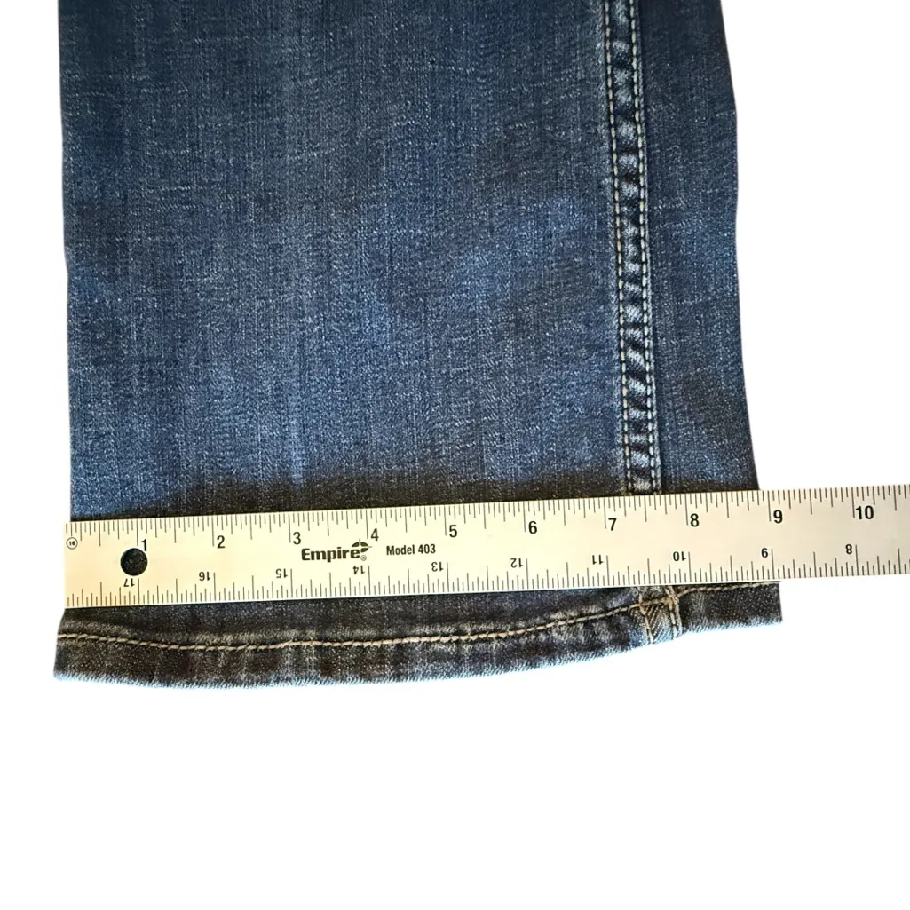 Tin Haul Straight Denim Jean Women 30S Cotton Ranch Farm Western Street Workwear - Image 11