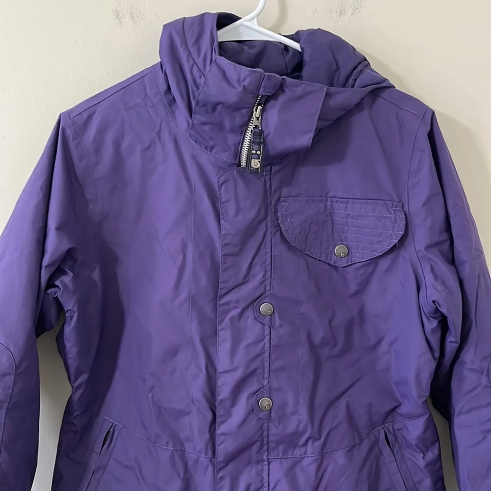 Burton Dry Ride Purple Snow Ski Snowboard Jacket Size Medium - Image 2