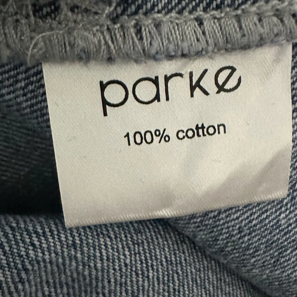 Parke Long Sleeve Denim Romper NWT - Image 6