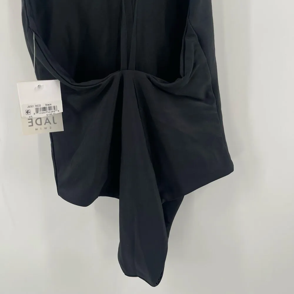 JADE SWIM Swimsuit Size Extra Small All In One Piece Black Matte NWT Swim Beach - Image 12