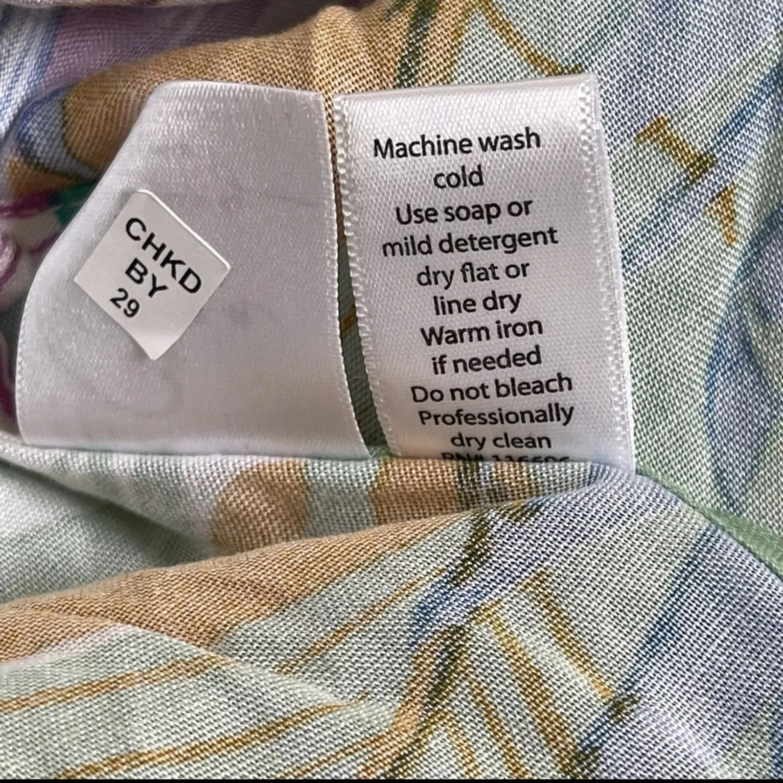 Goa Beachwear Dress / swim/beach cover up / tropical print / size large / NWOT - Image 8