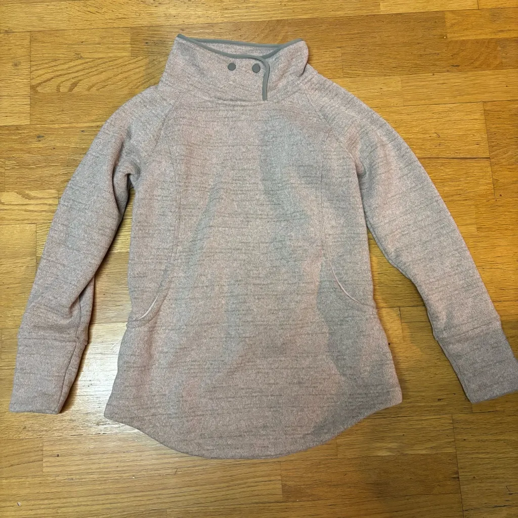 Prana Tri Thermal Threads Polartec Pullover Outdoor Hiking Camping Tunic M - Image 3