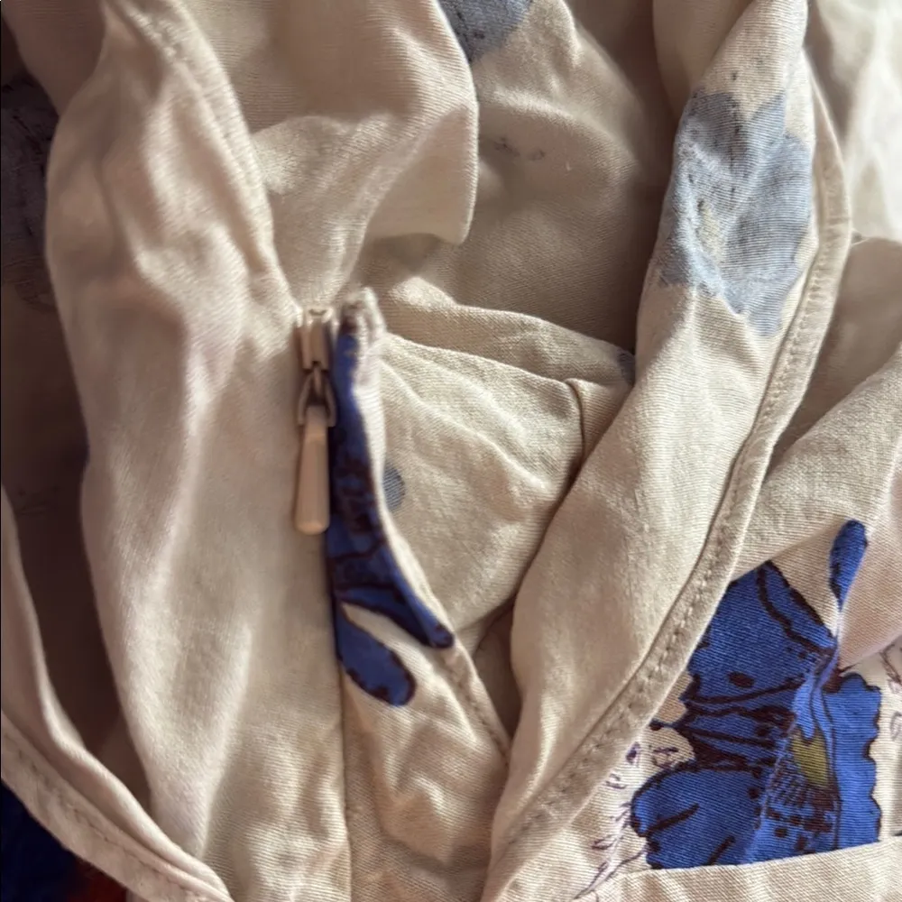 Free People Drapey Melanie dress in Pearl Combo - Image 8