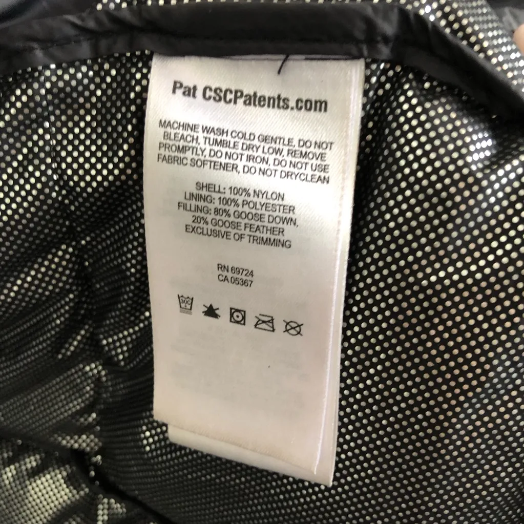 Women’s Black Columbia Hexbreaker Long Down Jacket Size S - Image 12