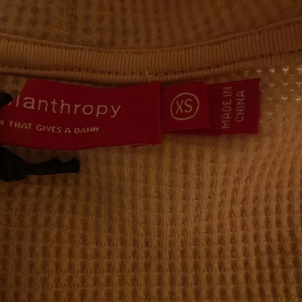 NWT n:Philanthropy Waffle Peekaboo Hoodie Sz XS - Image 3