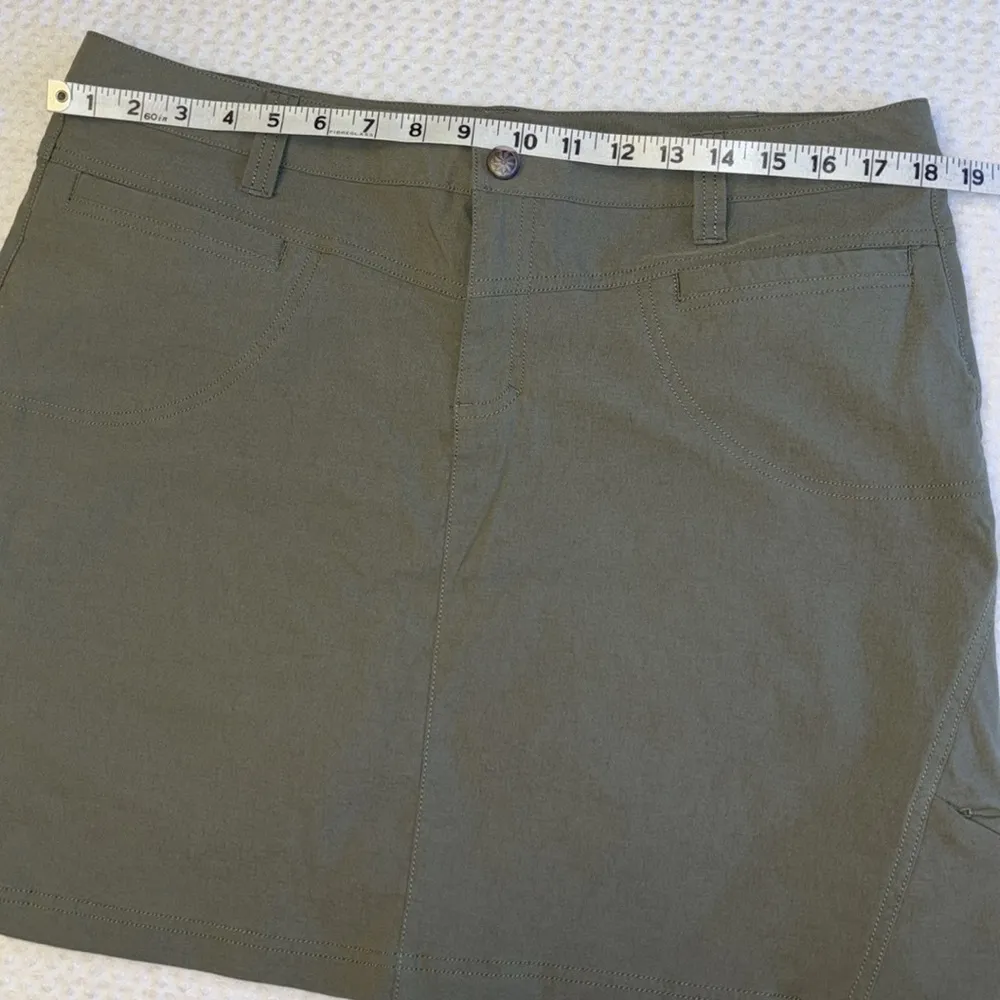 Dipper Skort Skirt Shorts Size 14 Olive Army Green Style #773823 - Image 11