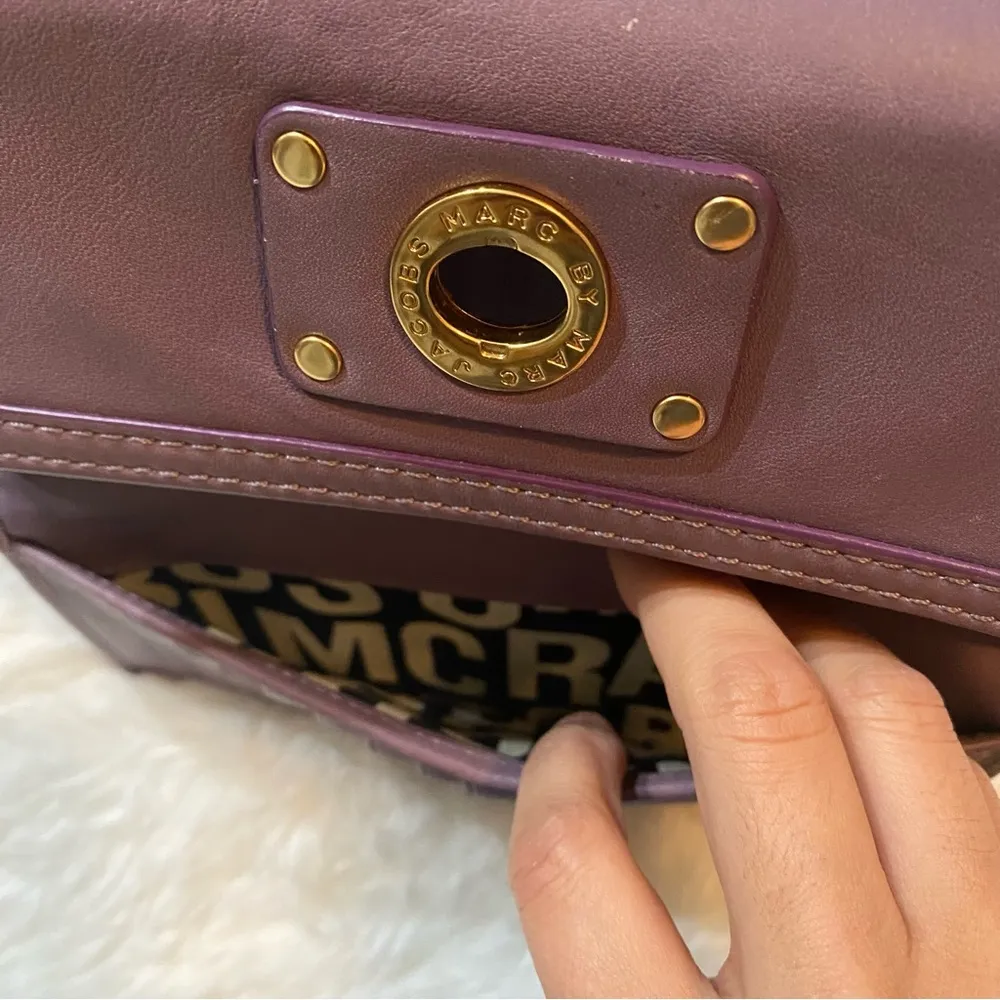 Marc by Marc Jacobs Light Purple Wallet with Turn Lock - Image 7