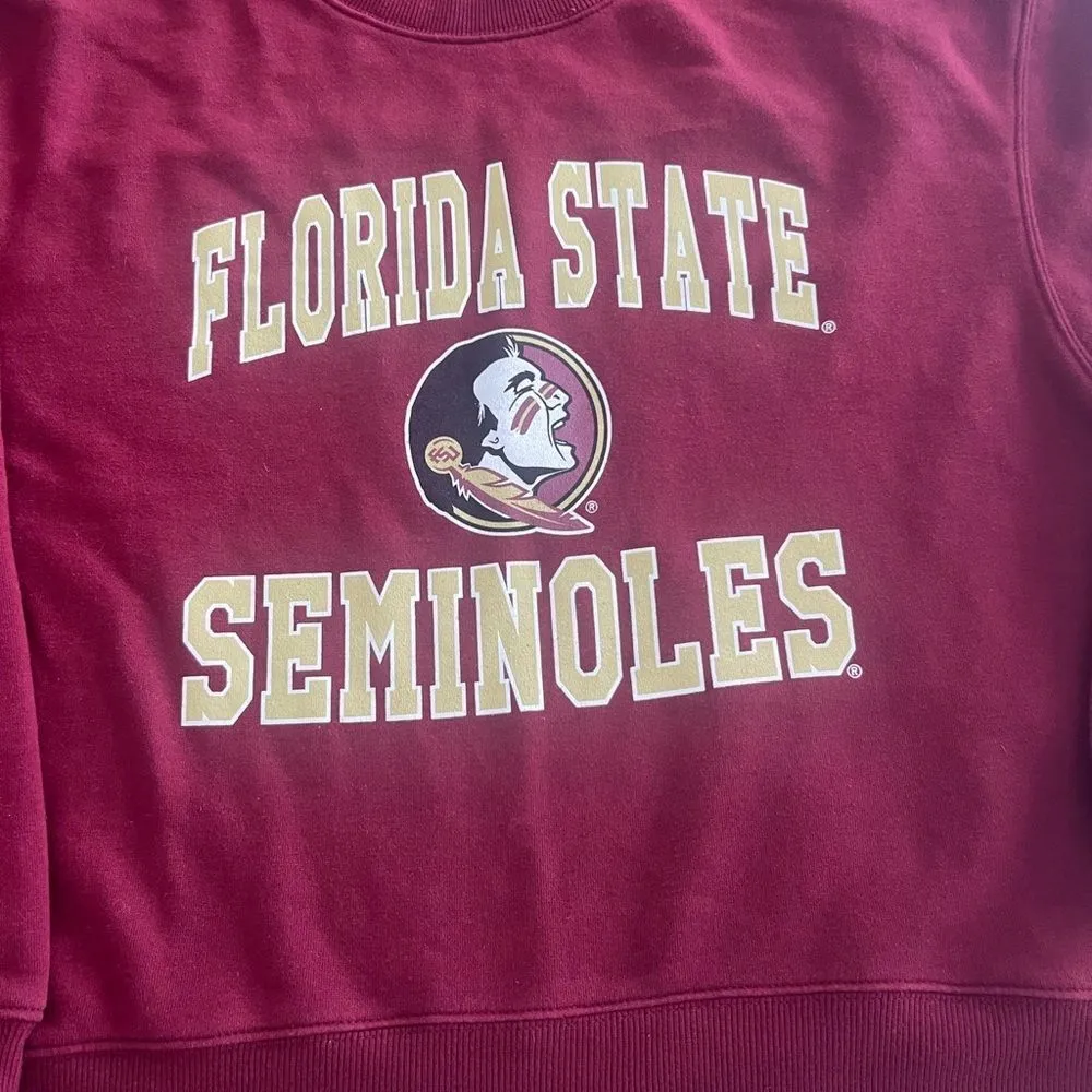 Florida State Seminoles Sweatshirt size Small Red - Image 7