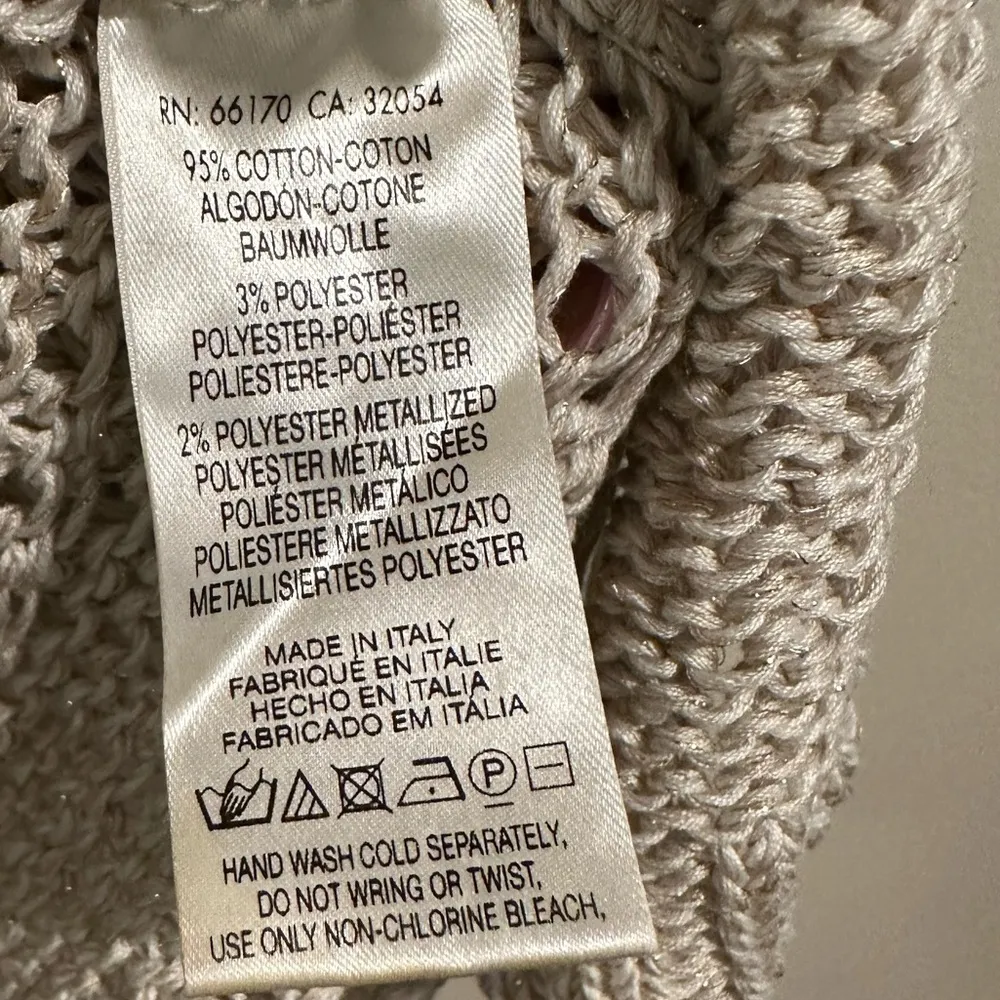 ANTHRO MOTH METALLIC MOCK TURTLENECK SLEEVELESS HIGH LOW SWEATER DRESS S - Image 8