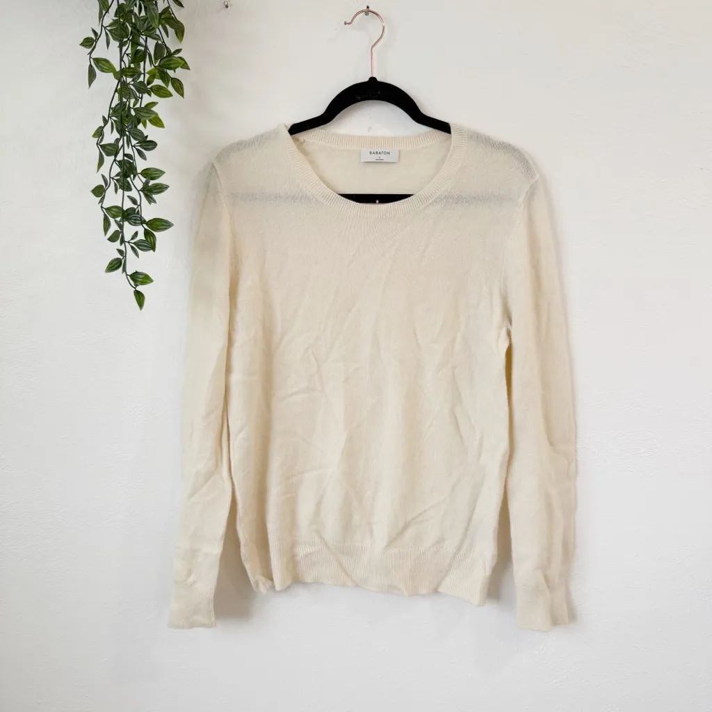 Aritzia Babaton Cashmere Sweater Sz L - Image 2