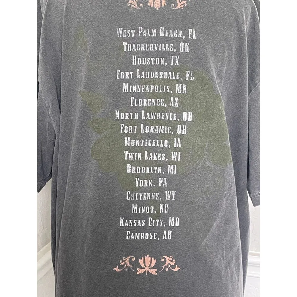 Bell Bottom Country Lainey Wilson Concert T Shirt Gray Size XL - Image 3