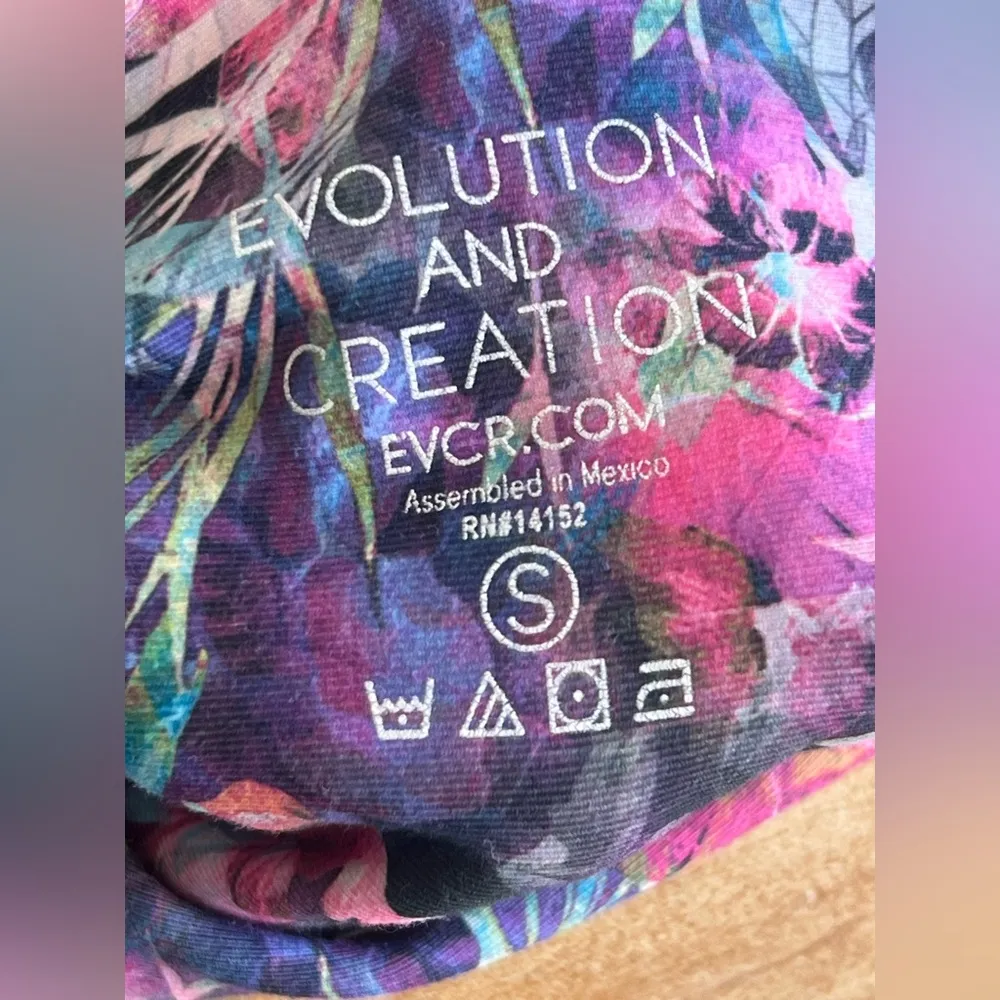 Evolution AND Creation Skull 💀Mix Prints Leggings - Image 6