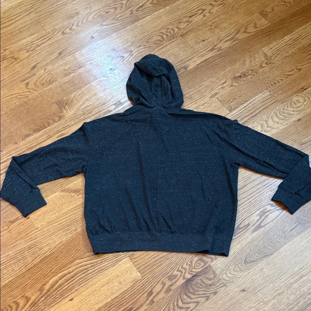 Nike Hoodie – Logo Graphic Pullover, Charcoal Heather, Women’s Large - Image 6