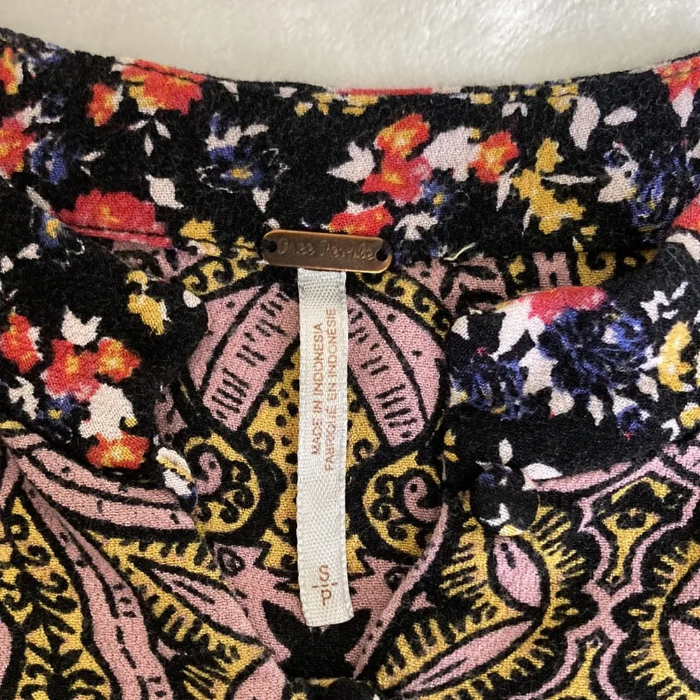 Free People Women’s Long Sleeve Tunic Top Size Small - Image 7