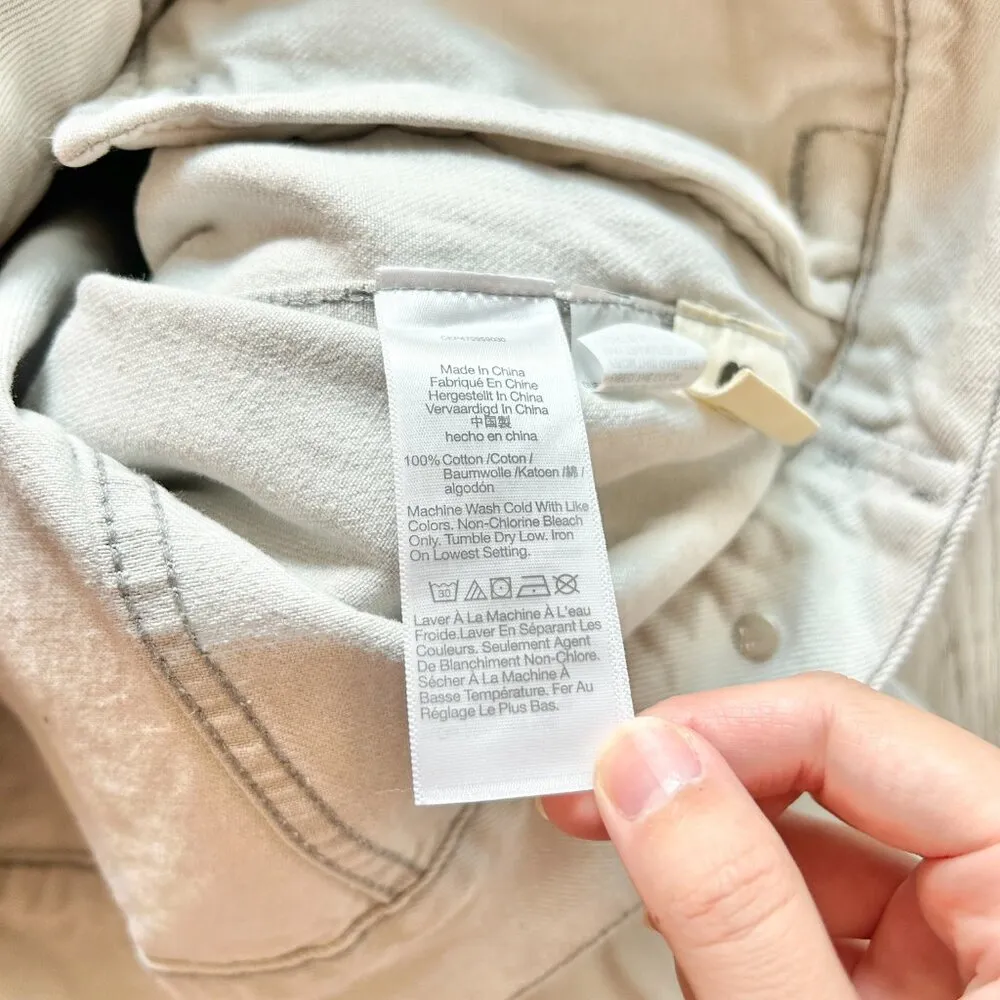 Madewell The Trucker Crop Jean Jacket in Glenrich Wash Size S NWT - Image 10