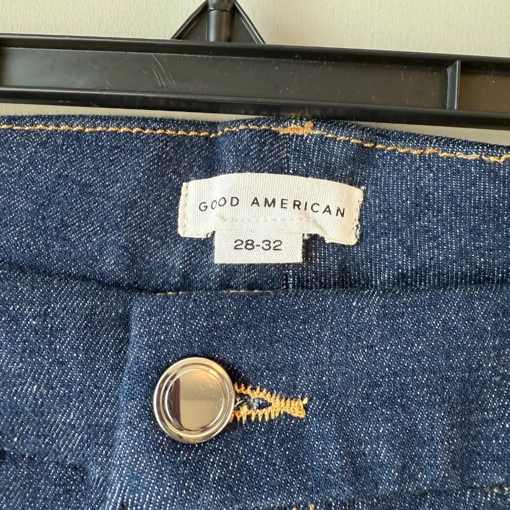 Good‎ American Calik Denim Always Fits Straight Leg Jeans Womens Size 28-32 - Image 2