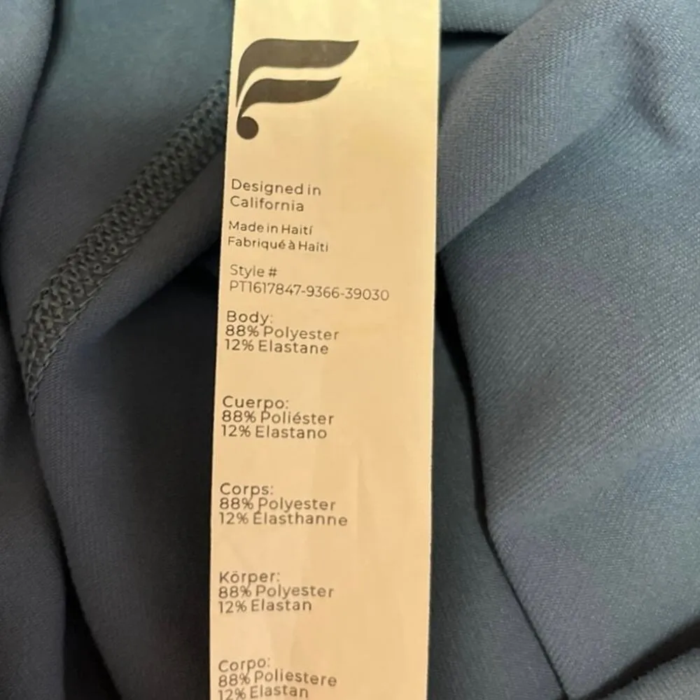 Fabletics Blue Define PowerHold High-Waisted 7/8 Athletic Yoga Ankle Legging S - Image 4