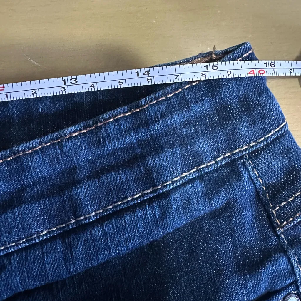 Nine West  Dark Blue Ankle Jeans - Image 4