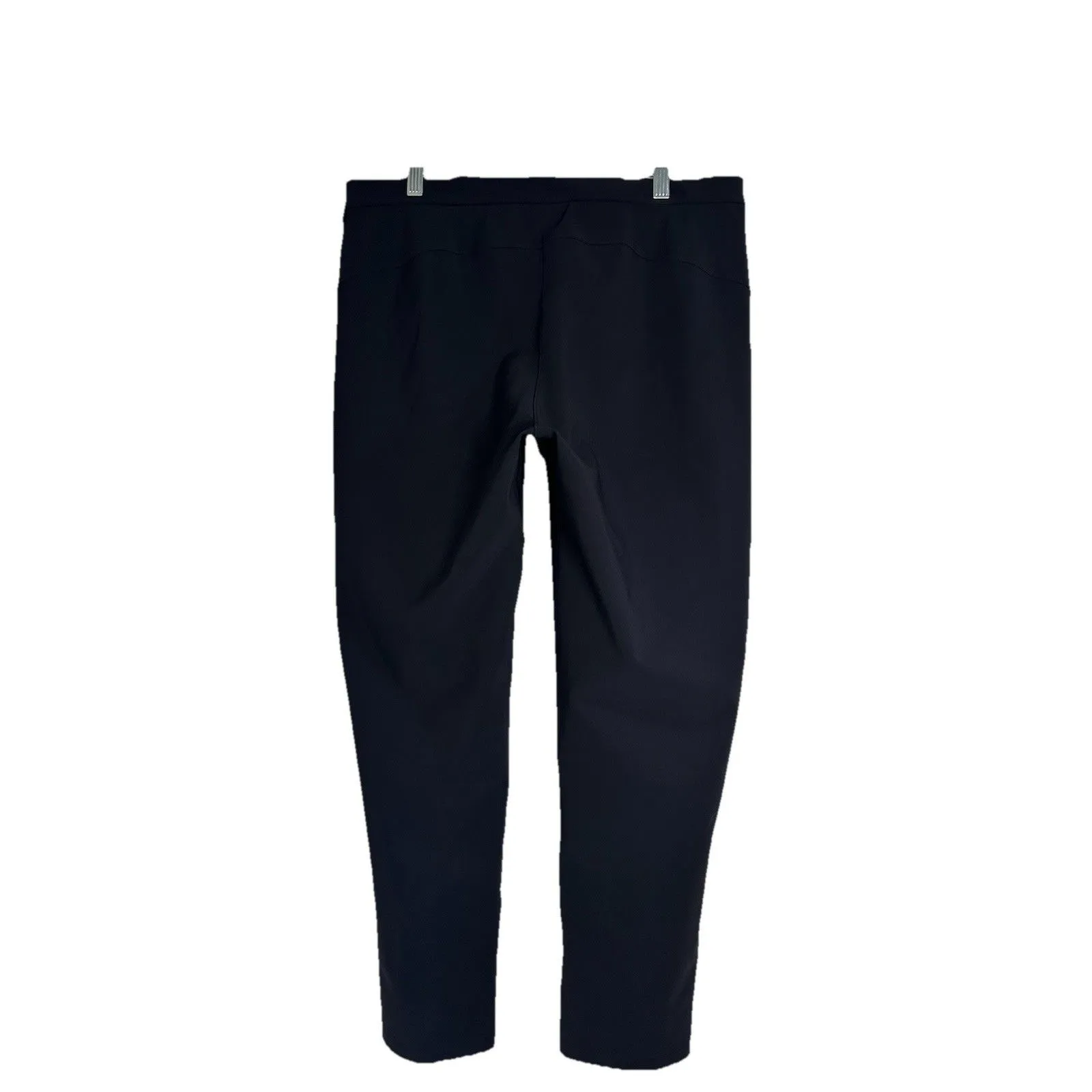 Lululemon On The Move Pant Stretch Casual Athleisure Trouser Size 12 Black Golf - Image 2