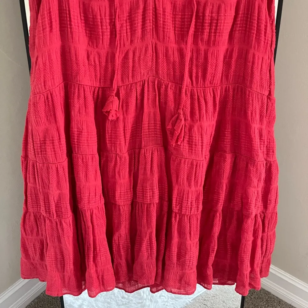 Max Studio Red Sleeveless Dress - Image 5