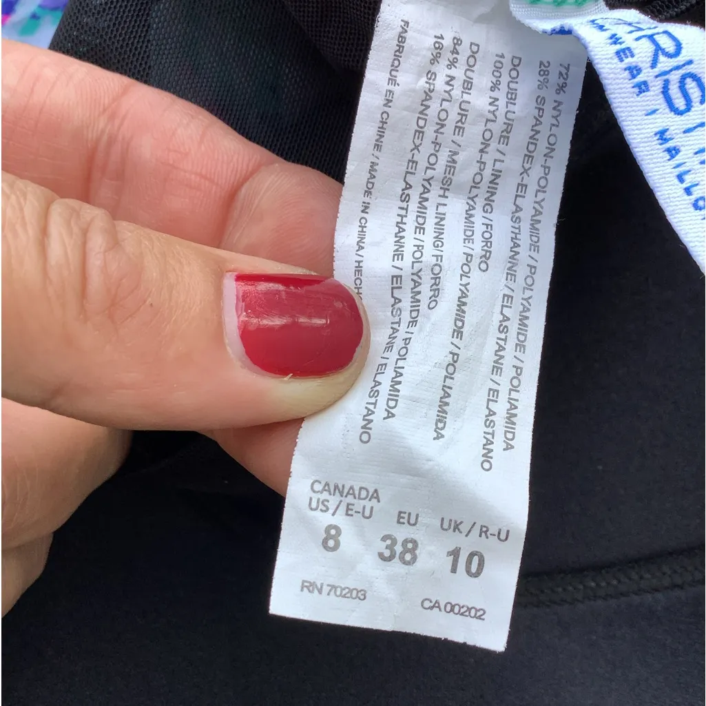 Women’s one piece swimsuit 🏖️💖💙 Blue Size 8 - Image 7