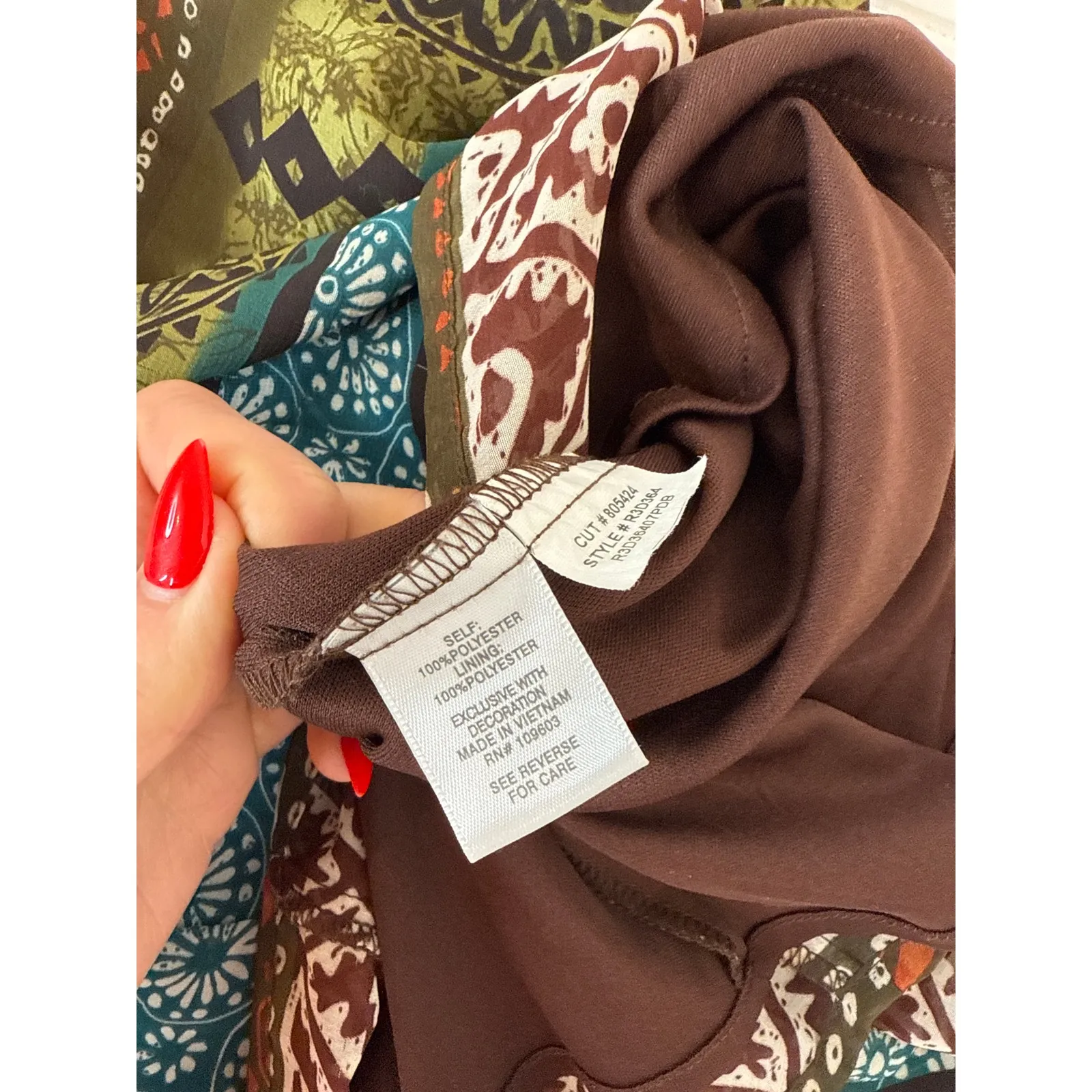 Dressbarn Dress Chevron Aztec Sleeveless Mini & Midi Shift Womens Bundle Size 12 - Image 5