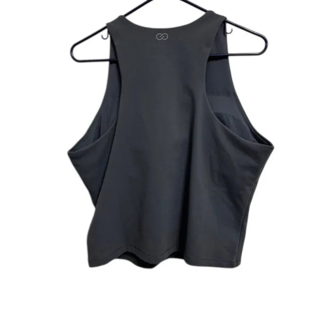 CALIA Womens XL Gray Low Support Longline Athletic Tank‎ Top Activewear - Image 6