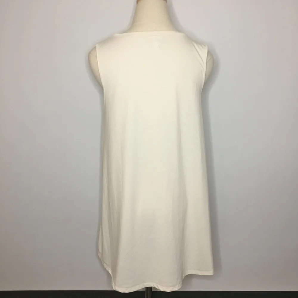 LULAROE Kristina V Neck Tank Peace America XS - Image 4