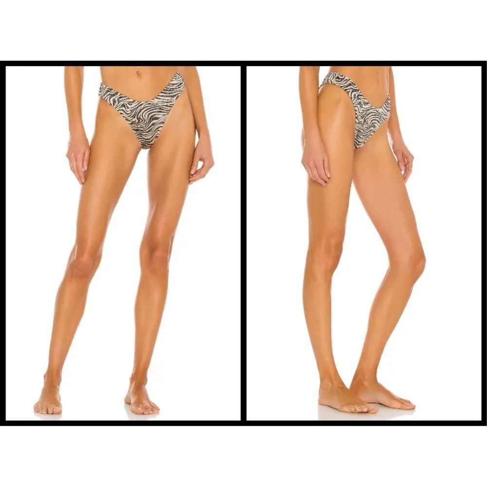 💕L*SPACE💕 Animal Instinct Bikini Set (Siren Top + Cabana Bottom) DD-/XL NWT - Image 3