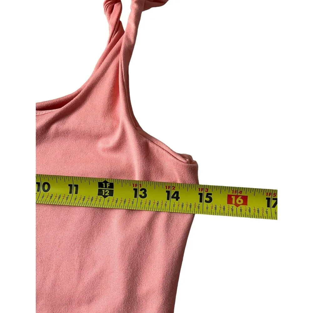 Gaze Peach Bodysuit Top Women's Size Medium NWT | 16 - Image 5