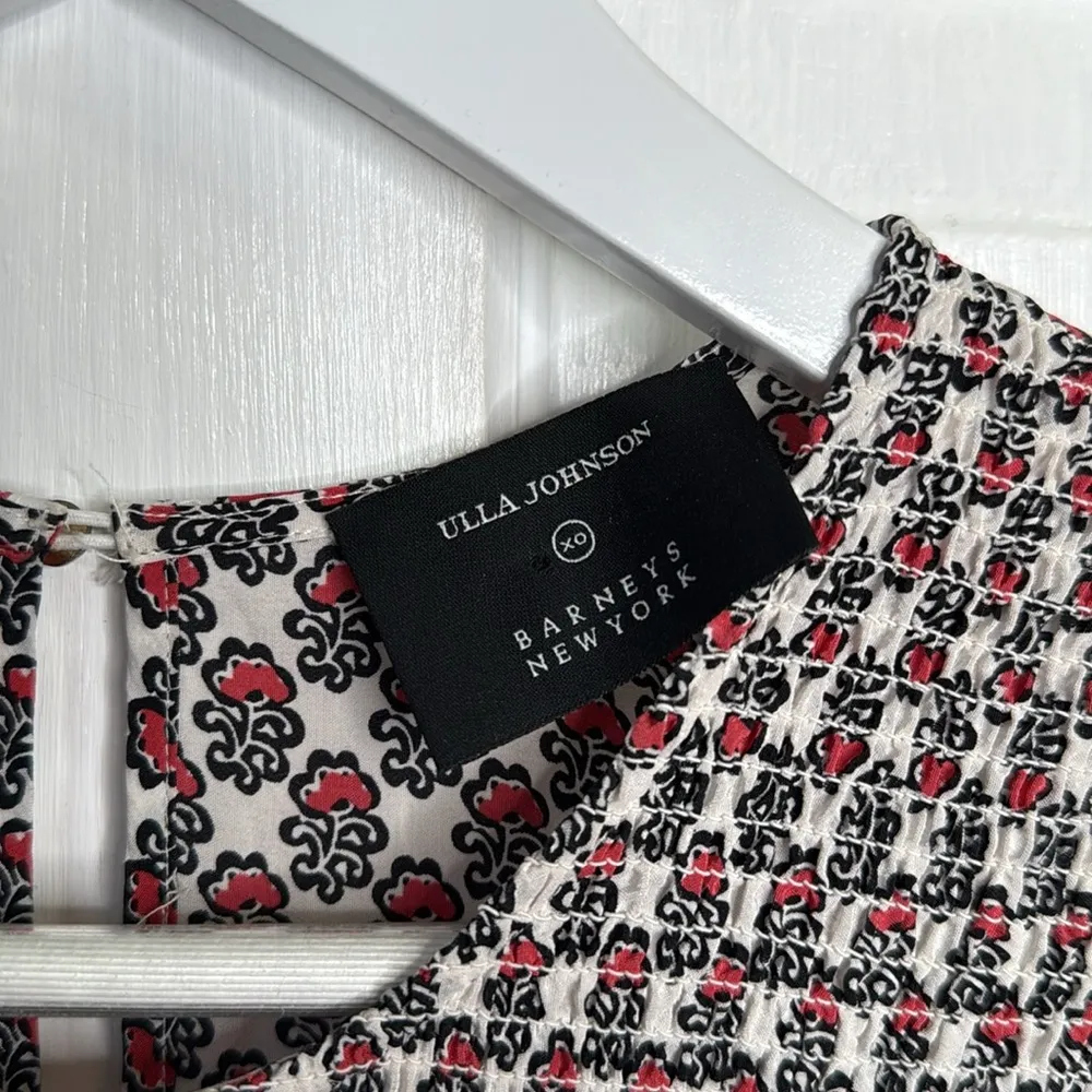 ULLA JOHNSON Oona Maxi Dress in Dark Indian Floral W1481 Sz 2 - Image 9