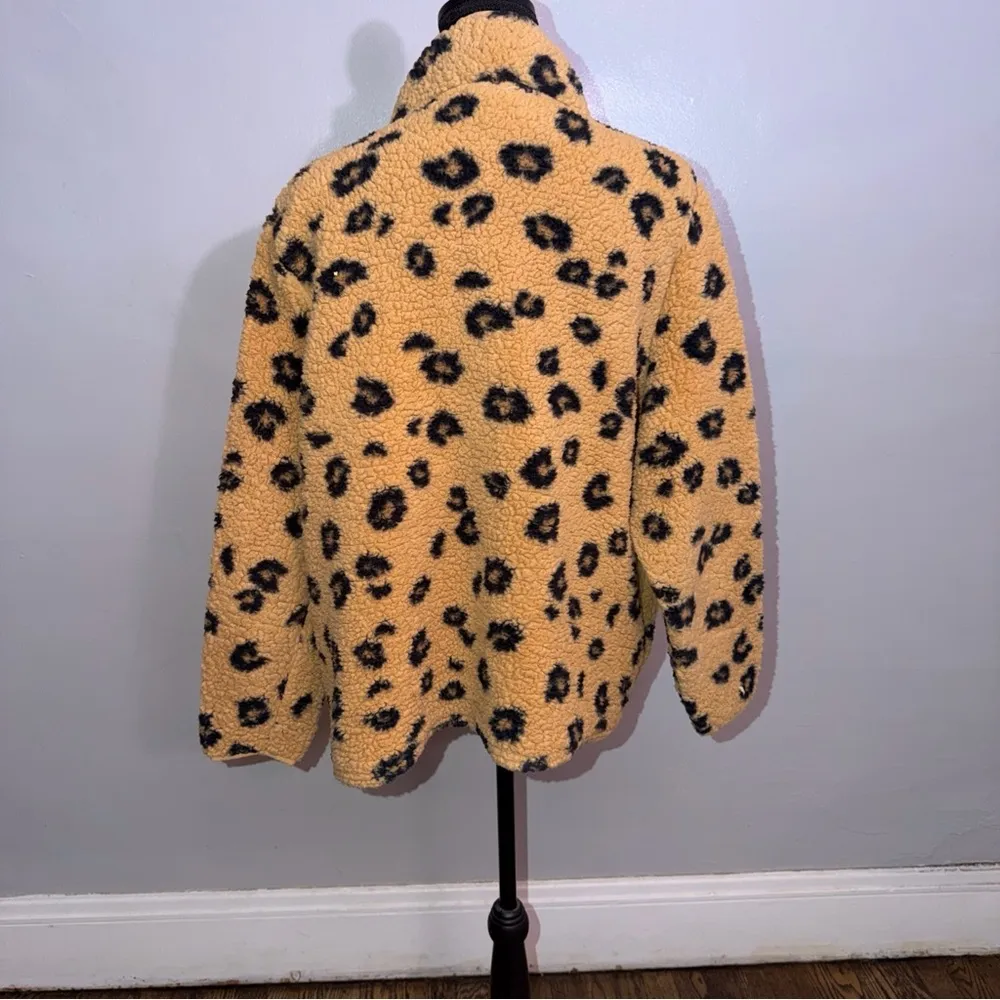 Style & Co Animal Print Half-Zip  Size XL - Image 5
