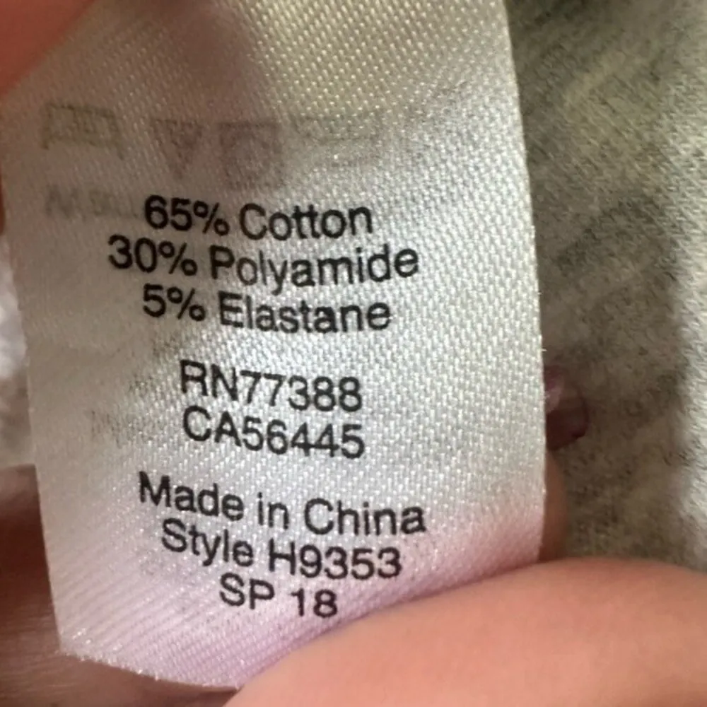 J Crew Factory Heather Grey Stretchy Thick Cotton Blend Lace Up Knit Dress S - Image 5