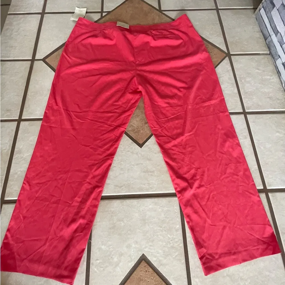 Covington Red Straight Leg Pants - Image 5