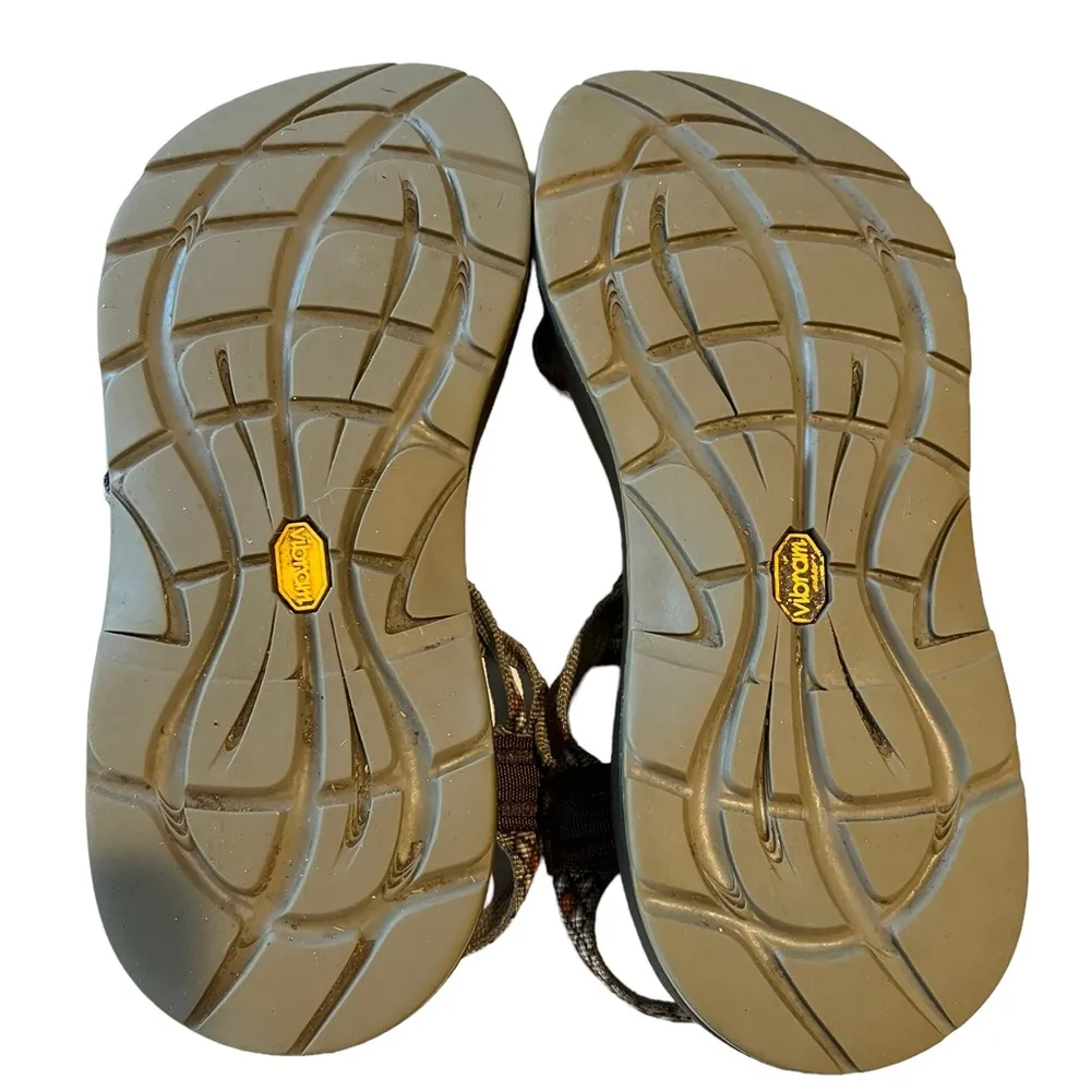 Chaco Z/2 Classic Strappy Rust Gray Sandals Sz 7 - Image 8