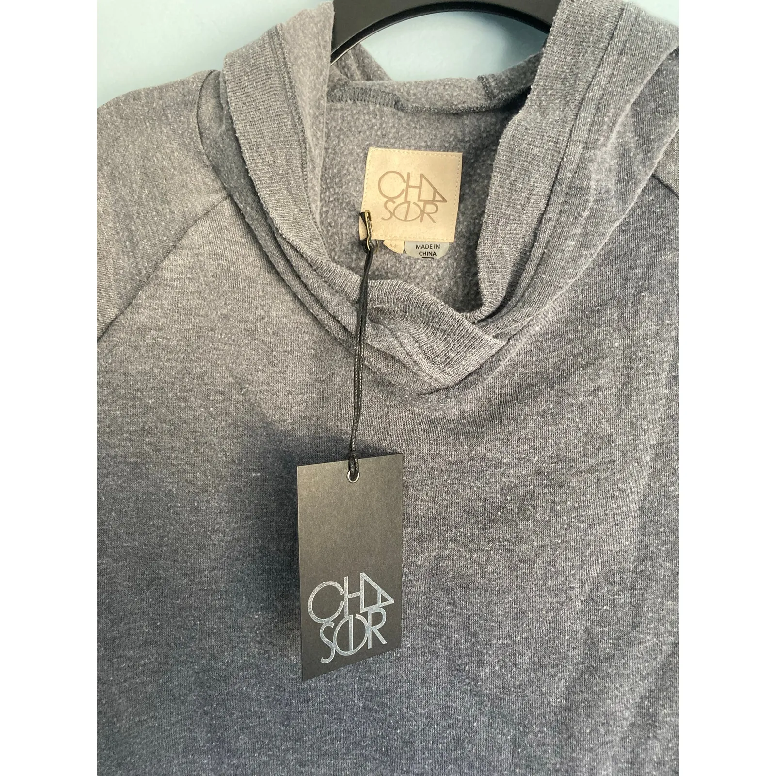 Chaser NWT  Hoodie Gray Medium Bell Sleeve - Image 8