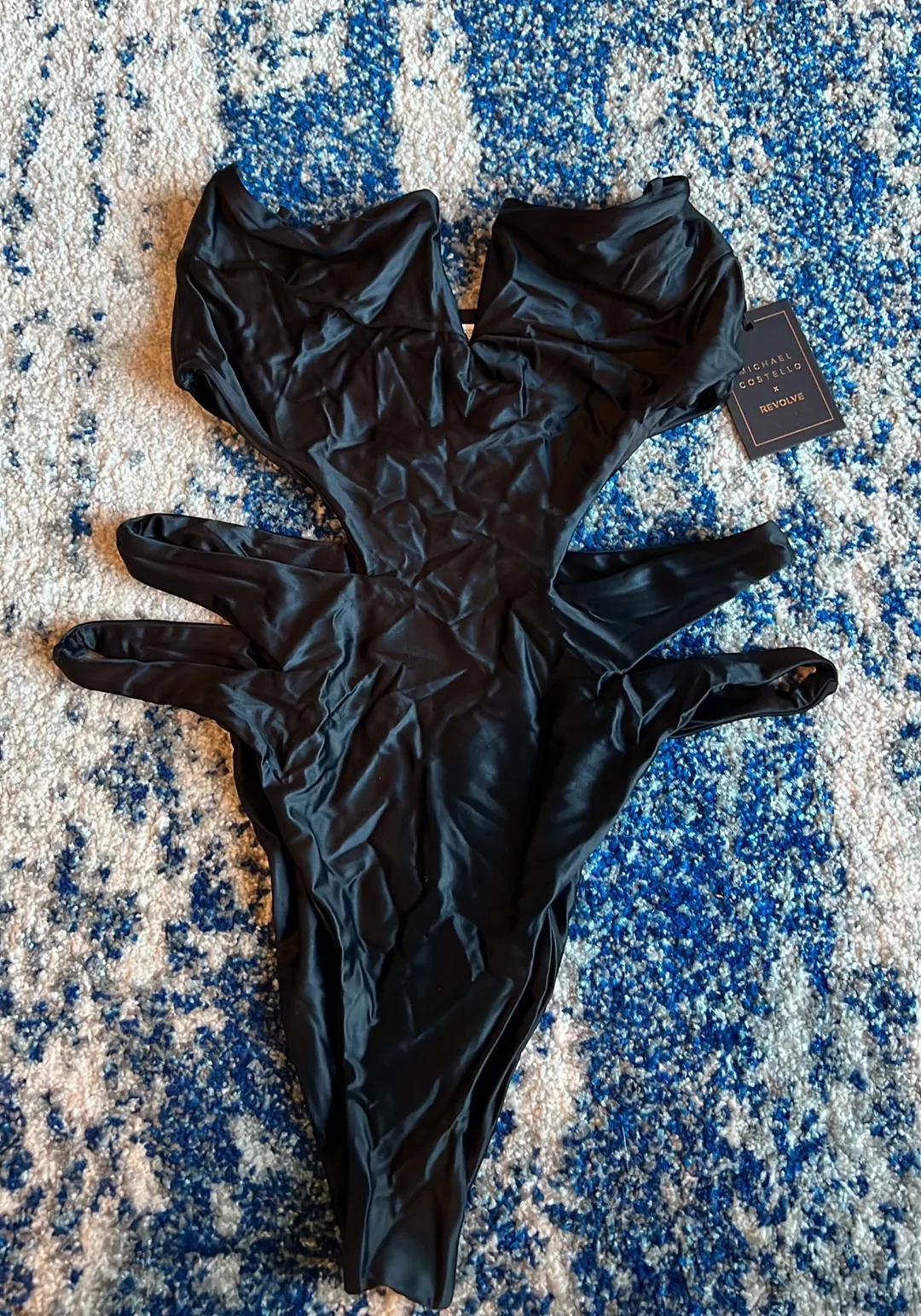 Michael Costello x REVOLVE Kalara One Piece in Black Medium - Image 5