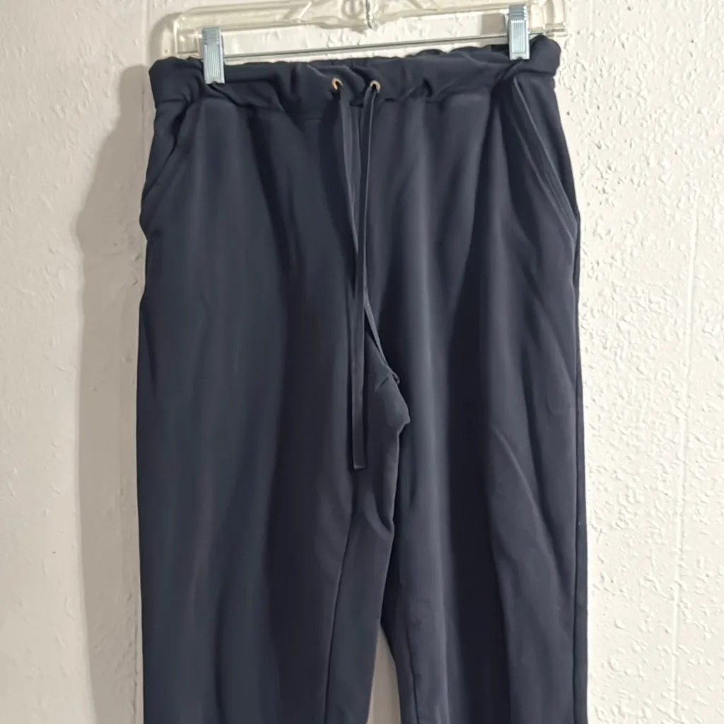 Basic Editions Black Sweatpants with Elastic Waistband Size M - Image 2