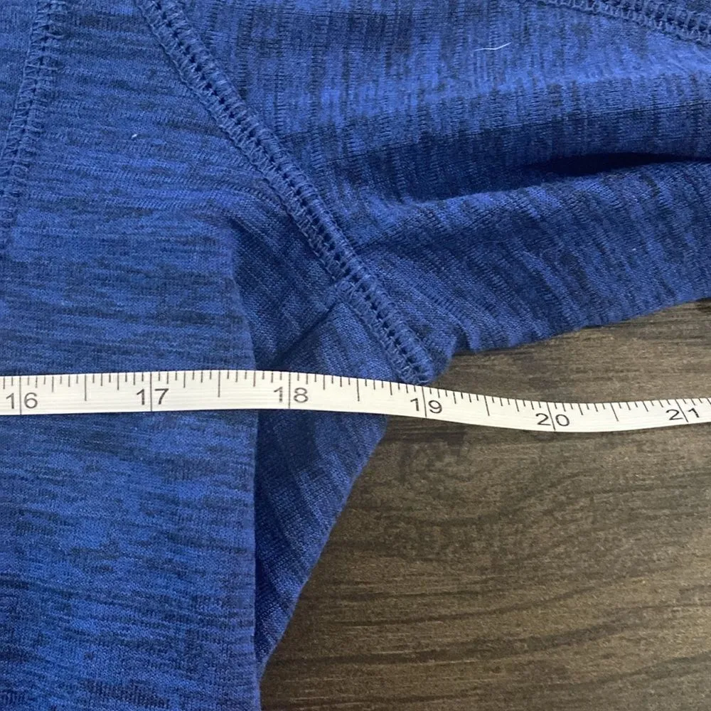 Old Navy  medium active 3/4 zip hoodie blue women’s - Image 6