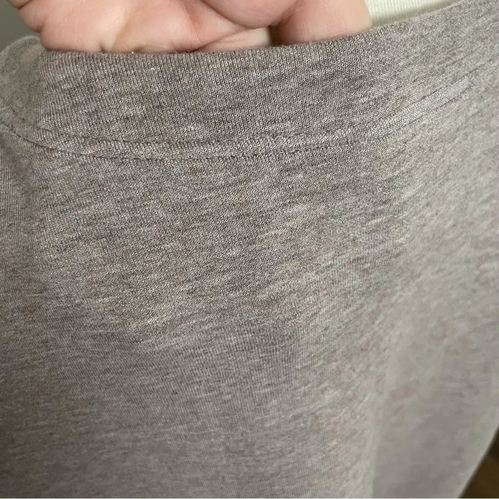 J Jill Pure Jill Cardigan Jacket Ponte Knit Jersey Snap Closure Pockets Beige - Image 7